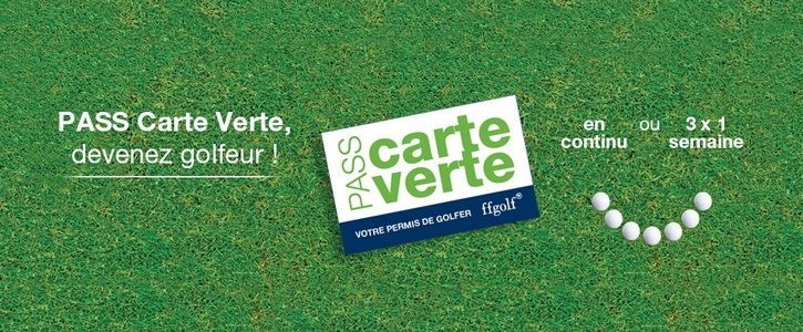 Carte verte le pass golf
