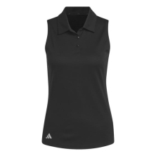 Polo Golf Adidas texturé sans manches pour femmes