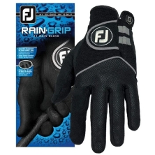 Gants de golf Footjoy Rain Grip (Paire) Noir Homme