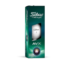 Balles de golf Titleist AVX 3 pièces Boite de 3 balles