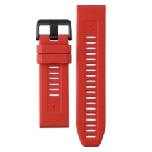 Bracelet de Remplacement Garmin QuickFit 26 mm – Silicone Rouge Flamme