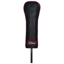 Capuchon de club Jet Black Leather Headcover Fairway