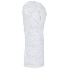 Capuchon de club White Out Leather Performance Driver Headcover White Camo