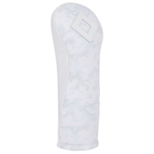 Capuchon de club White Out Leather Performance Fairway Headcover White Camo