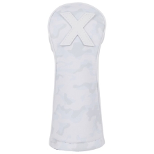 Capuchon de club White Out Leather Performance Hybrid Headcover White Camo