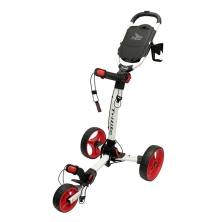 Chariot manuel 3 roues Tri Lite Blanc Roues Rouge