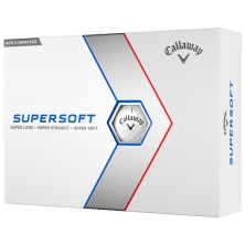 Balles neuves Supersoft White