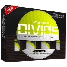 Balles neuves Z-Star Divide White Yellow
