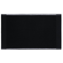 Serviette Players Terry Towel Black White