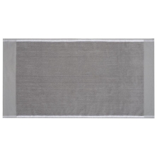 Serviette Players Terry Towel Grey White