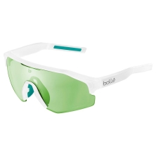 Lunettes de soleil Lightshifter White Matte Glaz Phantom Clear Green