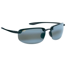 Lunettes de soleil Hookipa Noir Brillant Gris Neutre Polycarbonate Bidegrade