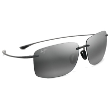 Lunettes de soleil Hema Gloss Black Maui Pure Lt Bi-gradient Grey