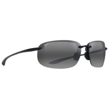 Lunettes de soleil Ho'okipa Xlarge Noir Brillant Neutral Grey MauiPure
