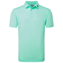 Polo Stretch Pique Solid Sea Glass