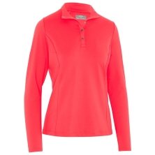 Polo Thermal LS Fleece Back Jersey Polo Paradise Pink