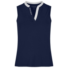 Polo Abby Sleeveless Top Navy White