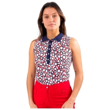 Polo Ancre Blanc Marine