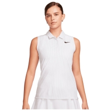 Polo W Dri Fit Victory Sl Polo Print White Black