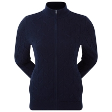 Pull Full-Zip Lined Pullover Wmn Navy