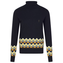 Pull Flighted By Style Turtle Neck Navy