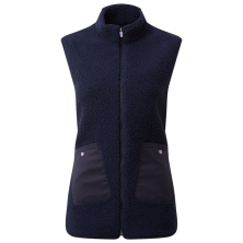 Veste Sherpa Vest Women Navy