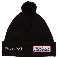 Bonnet Tour Pom Pom Black White