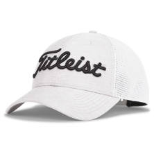 Casquette Players Space Dye Mesh White Black