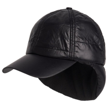 Casquette Quilted Warm Cap Black