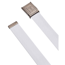 Ceinture Stretch Webbing Belt White Halo Gray