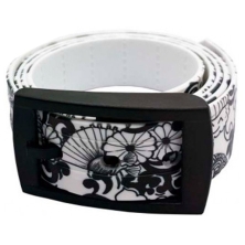 Ceinture Petite Lulu Sushis Noir Et Blanche