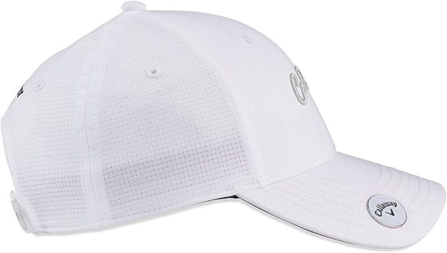 Casquette Callaway HW CG Odyssey Stitch Magnet Blanche et grise Femme