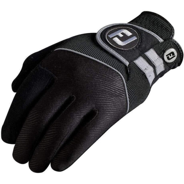 Gants de golf Footjoy Rain Grip (Paire) Noir Homme