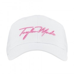 Casquette Taylor Made 23 Script Hat blanche et rose pour femme