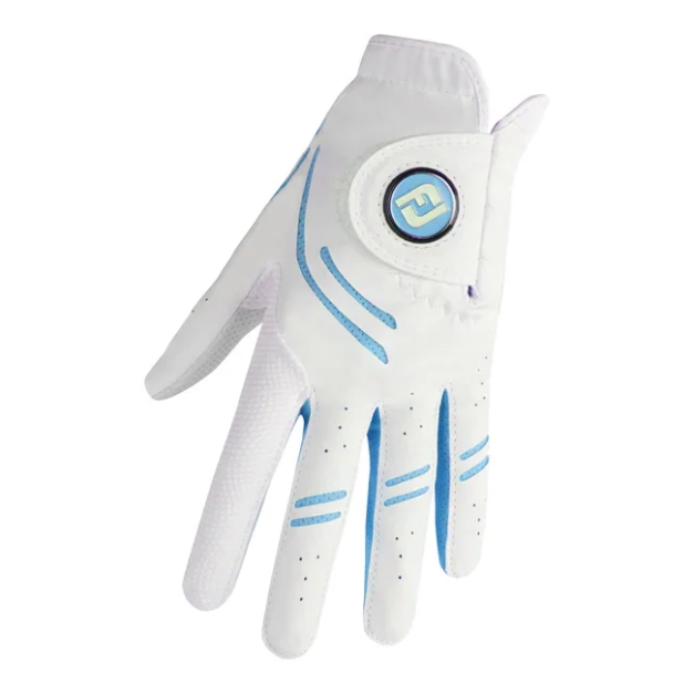 Footjoy GTXtreme Gants de golf Femme Blanc et bleu