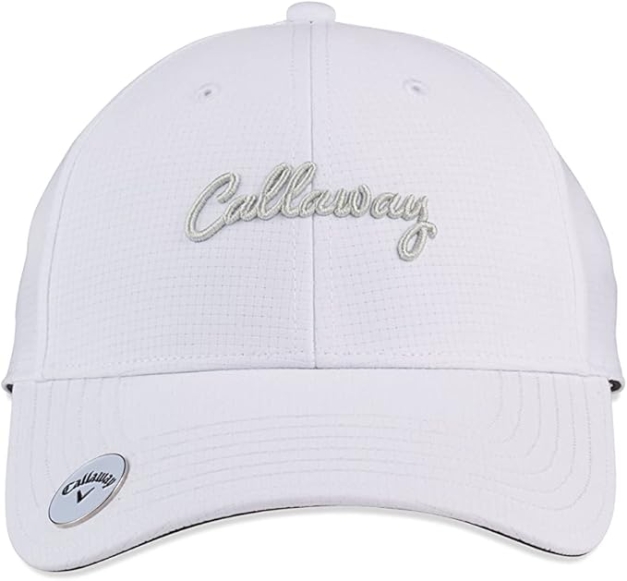 Casquette Callaway HW CG Odyssey Stitch Magnet Blanche et grise Femme