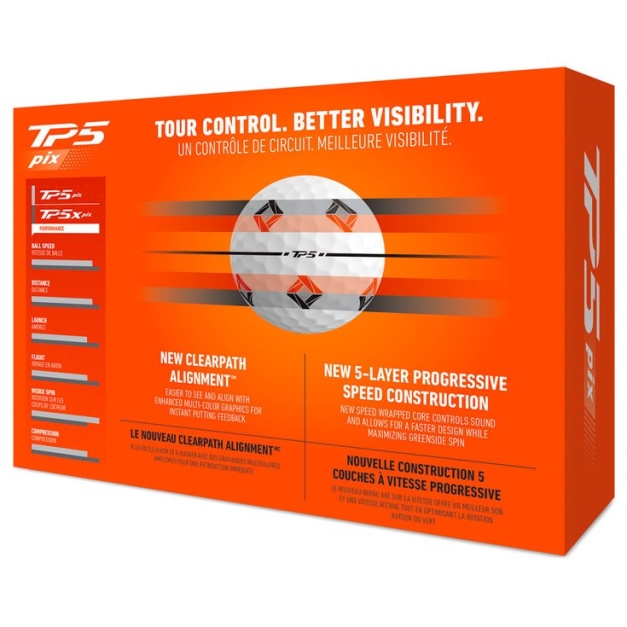 Balles neuves TP5 Pix 3.0