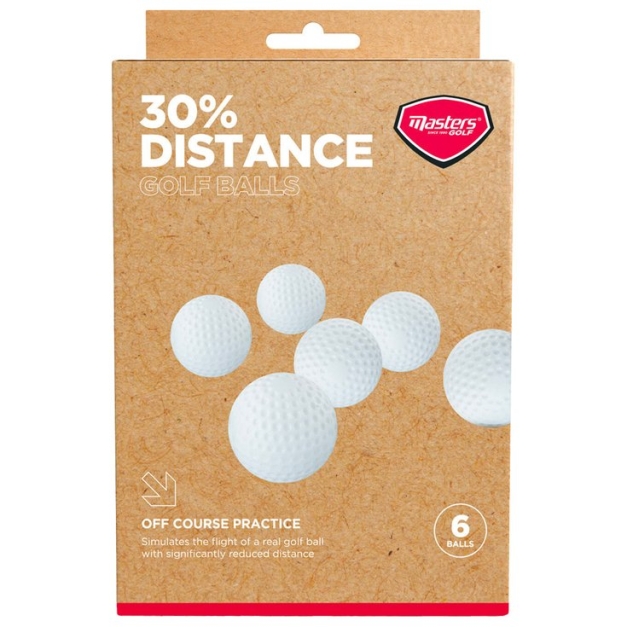Balles entrainement 6 Balles 30% Distance