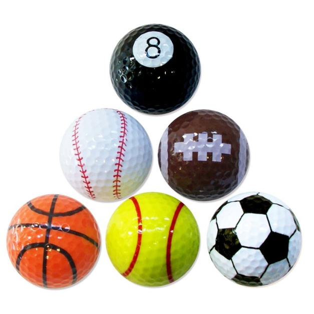 Balles neuves Sport Golf Balls Gift 6 Pack