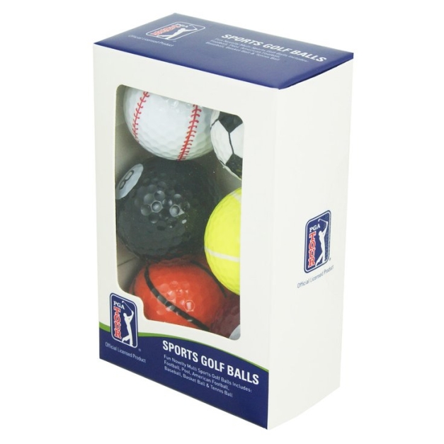 Balles neuves Sport Golf Balls Gift 6 Pack