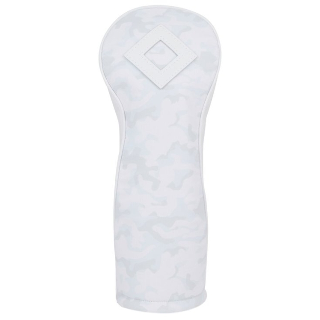 Capuchon de club White Out Leather Performance Fairway Headcover White Camo