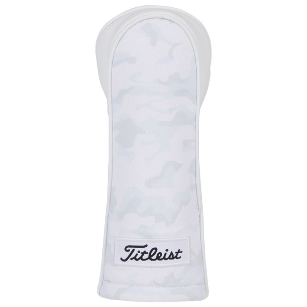 Capuchon de club White Out Leather Performance Hybrid Headcover White Camo