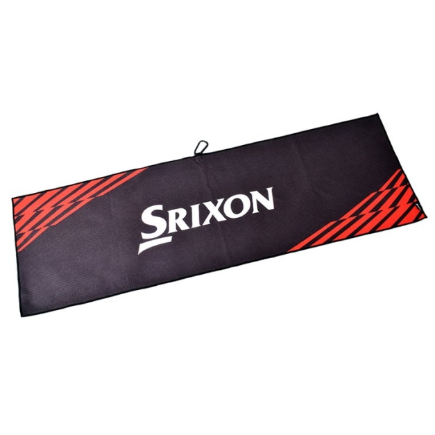 Serviette Tour Towel Black Red