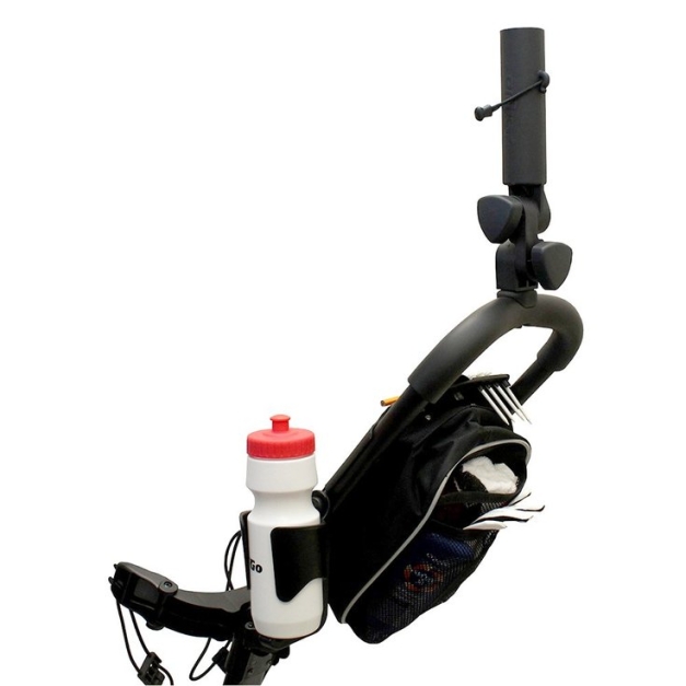 Chariot manuel 3 roues Tri Lite Noir Roues Rouge