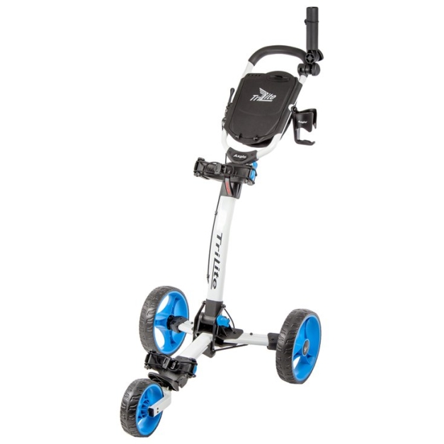 Chariot manuel 3 roues Tri Lite Blanc Roues Bleu