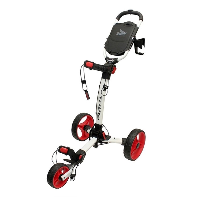 Chariot manuel 3 roues Tri Lite Blanc Roues Rouge