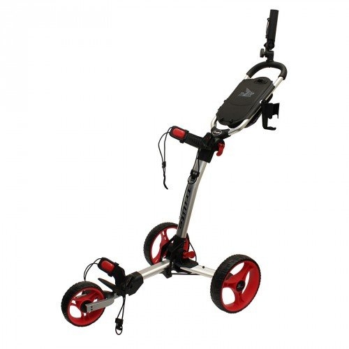 Chariot manuel 3 roues Tri Lite Gris Roues Rouge