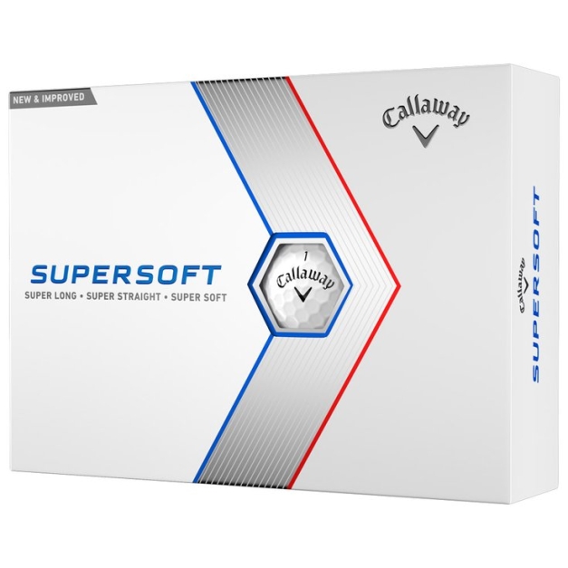 Balles neuves Supersoft White