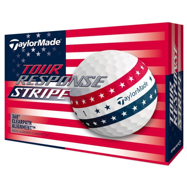 Balles neuves Tour Response Stripe USA Limited Edition
