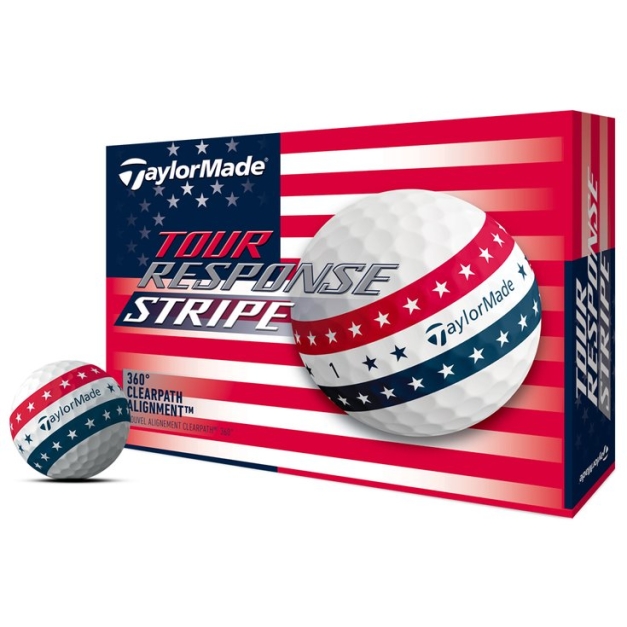 Balles neuves Tour Response Stripe USA Limited Edition